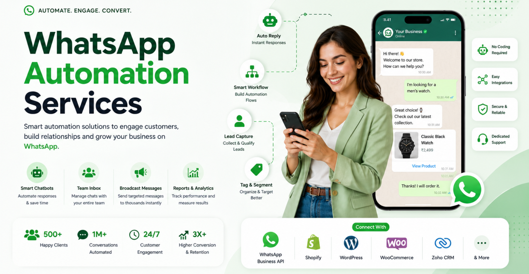WhatsApp Automation Services
